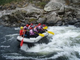 desceniendo el rio
